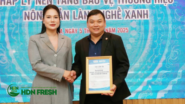 Công ty TNHH HDN Fresh Tham Dự Tọa Đàm Khoa Học “Pháp Lý – Nền Tảng Bảo Vệ Thương Hiệu Nông Sản, Làng Nghề Xanh” Lần I Năm 2025